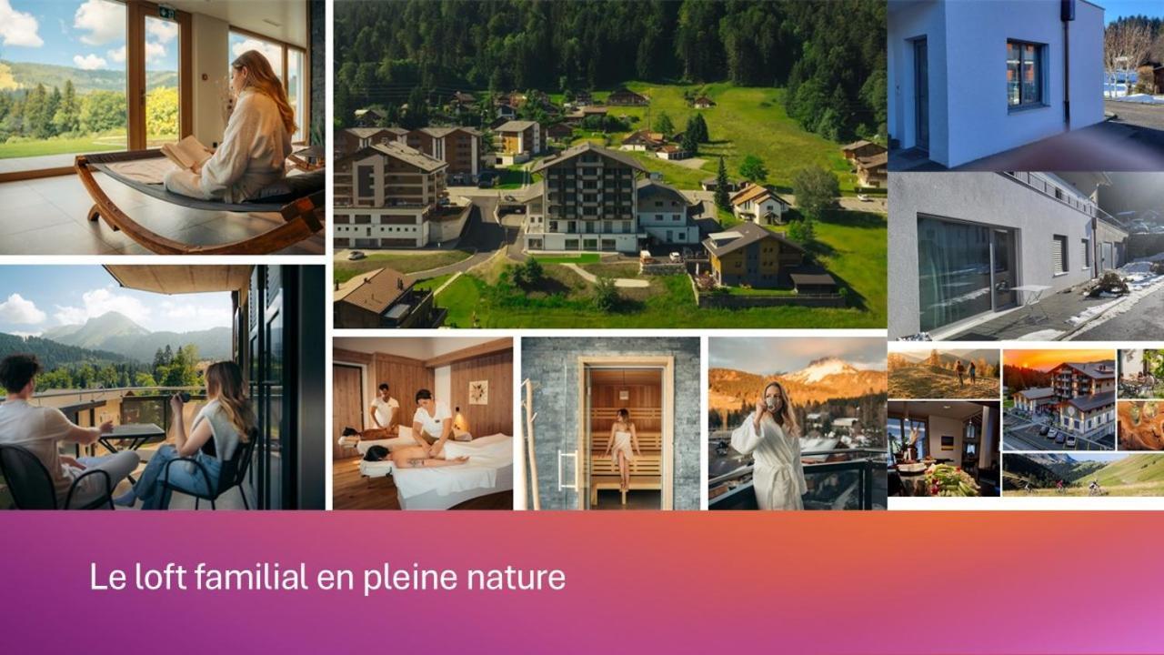Boutique Hotel Corbetta - Spa 60M2 - La Montagne A 5 Minutes De L'Autoroute A12 Aux Paccots Sur Montreux - Nouveau Loft Familial - Profitez Du Lac Leman Et Des Montagnes En Meme Temps Les Paccots Экстерьер фото
